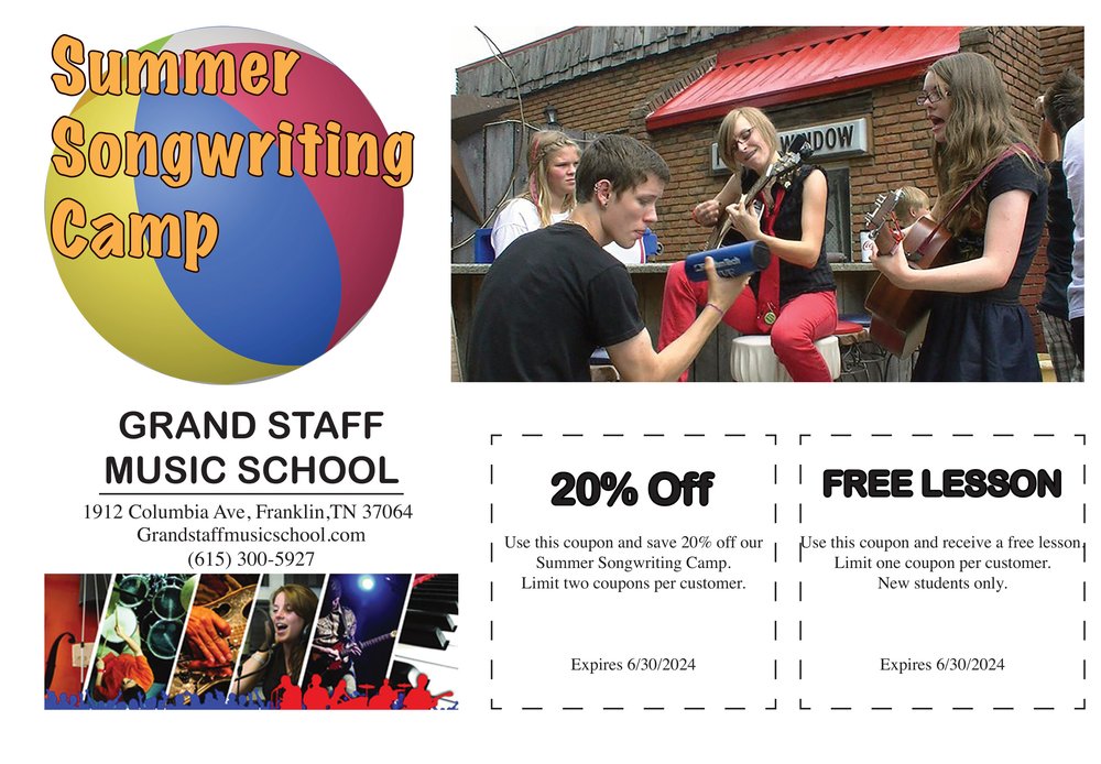 Summer Songwriting Camp